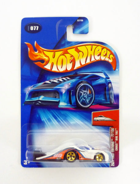 Hot Wheels Crooze Wail Tale #077 First Editions 77/100 White Die-Cast Car 2004