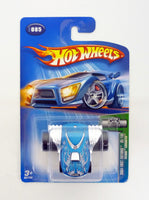 Hot Wheels Fatbax Exhausted #085 First Editions 85/100 Blue Die-Cast Car 2004