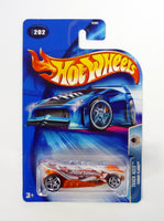 Hot Wheels Turbo Flame #202 Track Aces White Die-Cast Car 2004