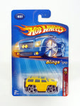 Hot Wheels Hummer H3 #037 Blings 7/10 Yellow Die-Cast Car 2005
