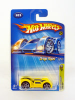 Hot Wheels Curb Side #023 Drop Tops 3/10 Yellow Die-Cast Car 2005
