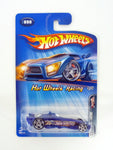 Hot Wheels F-Racer #090 Racing 5/5 Blue Die-Cast Car 2005