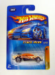 Hot Wheels Flashfire #063 Track Aces 3/10 White Die-Cast Car 2005