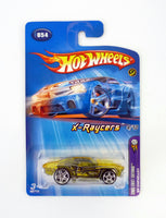 Hot Wheels '69 Chevelle #054 X-Raycers 4/10 Yellow Die-Cast Car 2005