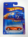 Hot Wheels Phastasm #057 X-Raycers 7/10 Orange Die-Cast Car 2005