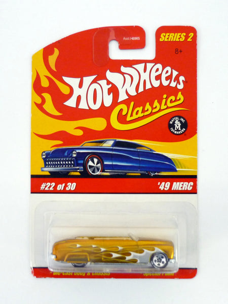 Hot Wheels '49 Merc Classics Series 2 #22 of 30 Green Die-Cast Car 2006