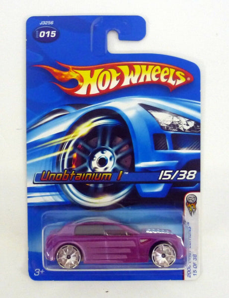 Hot Wheels Unobtainium I #015 First Editions 15 of 38 Purple Die-Cast Car 2006