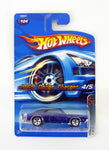 Hot Wheels 1969 Dodge Charger #104 Muscle Mania 4 of 5 Blue Die-Cast Car 2006