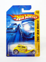 Hot Wheels Straight Pipes #012/180 New Models 12 of 36 Yellow Die-Cast Car 2007
