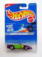 Hot Wheels Custom Corvette #405 Sports Car #2 of 4 Purple Die-Cast Car 1996