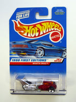 Hot Wheels Whatta Drag #673 First Editions 36 of 40 Red Die-Cast Car 1998