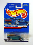 Hot Wheels Phaeton #916 First Editions 14 of 26 Green Die-Cast Car 1999