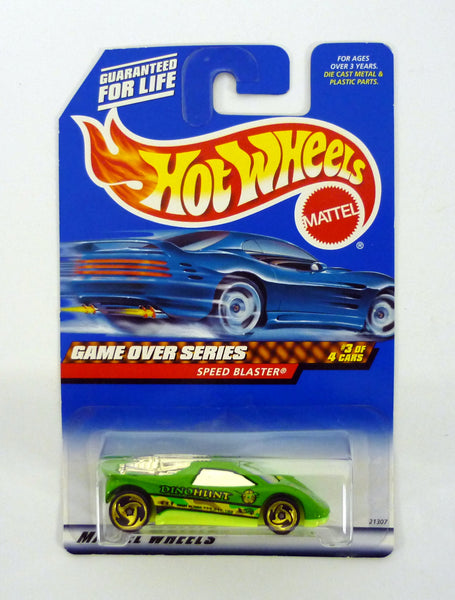 Hot Wheels Speed Blaster #959 Game Over Series #3 of 4 Green Die-Cast Car 1999