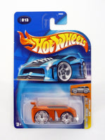 Hot Wheels Blings Hyperliner #013 First Editions 13/100 Orange Die-Cast Car 2004