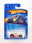 Hot Wheels Mitsubishi Eclipse #174 White Die-Cast Car 2005