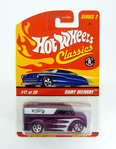 Hot Wheels Dairy Delivery Classics Series 2 #17 of 30 Purple Die-Cast Truck 2006