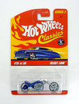 Hot Wheels Blast Lane Classics Series 2 #26 of 30 Blue Die-Cast Motorcycle 2006