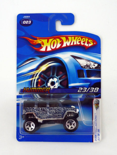 Hot Wheels Hummer #023 First Editions 23 of 38 Blue Die-Cast Truck 2006