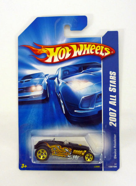Hot Wheels Deuce Roadster #136/180 All Stars Black Die-Cast Car 2007