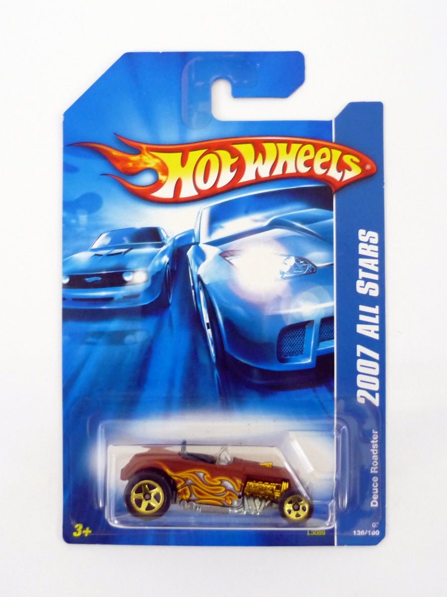 Hot Wheels Deuce Roadster 136 180 All Stars Brown Die-cast Car 2007 