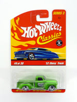 Hot Wheels '52 Chevy Truck Classics Series 3 #6 of 30 Green Die-Cast 2007