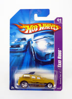 Hot Wheels Cockney Cab II 049/180 Taxi Rods #1 of 4 Gold Die-Cast Car 2007