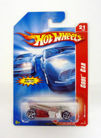 Hot Wheels Motoblade #105/180 Code Car 21 of 24 Clear & Red Die-Cast Car 2007