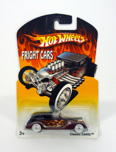 Hot Wheels Classic Caddy Fright Cars Real Riders Black Die-Cast Car 2007