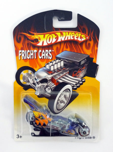 Hot Wheels Fright Bike Fright Cars Dark Blue Die-Cast Motorcycle 2007