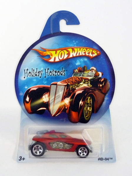 Hot Wheels RD-04 Holiday Hot Rods Red Die-Cast Car 2007