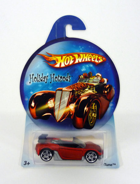 Hot Wheels Trak-Tune Holiday Hot Rods Red Die-Cast Car 2007