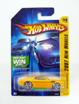 Hot Wheels '69 Ford Mustang 004/180 New Models #4 of 36 Yellow Die-Cast Car 2007